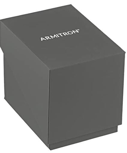 ARMITRON Watch Men's DIAMOND-ACCENTED Bracelet Blue Face