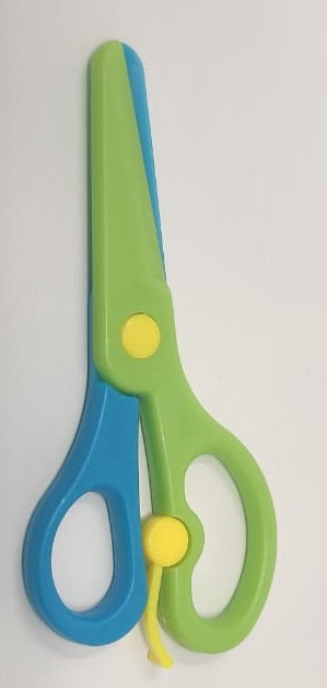 Stationery Scissors Kids Plastic Blade Color