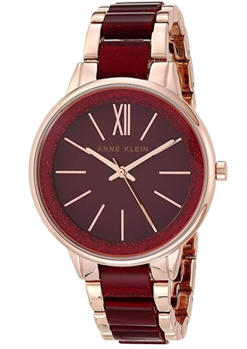 ANNE KLEIN Watch Women's Resin Bracelet Dress