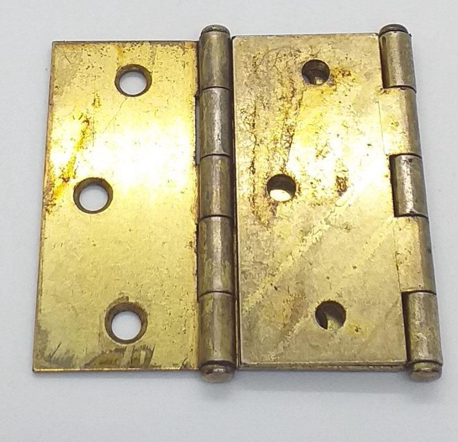 Butt Hinges 2 1/2" X 2 1/2" Brass