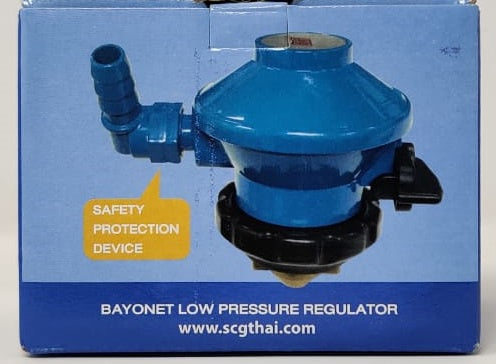 Gas Shell Sol Adaptor Scg R96L Bayonet Low Pressure Regulator