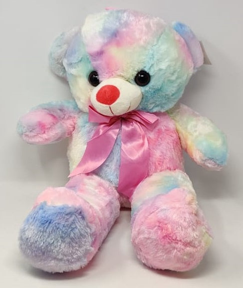 Plush Teddy Bear B98-60 Rainbow with Light