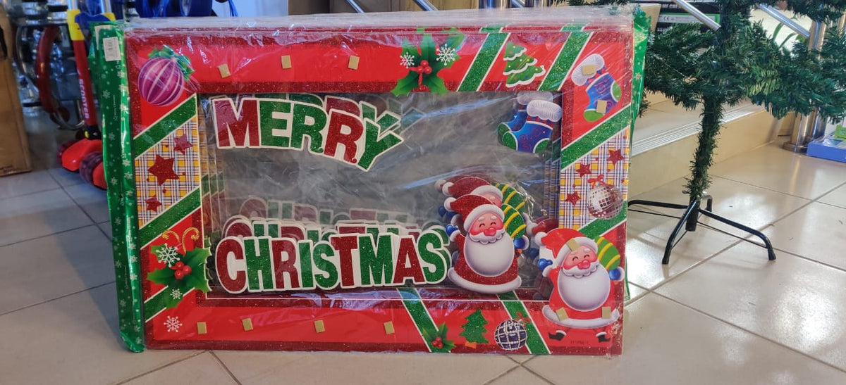Christmas Decorations Sign Merry Christmas with Frame XM20