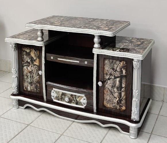 TV Stand 908 Wood with Cupboard