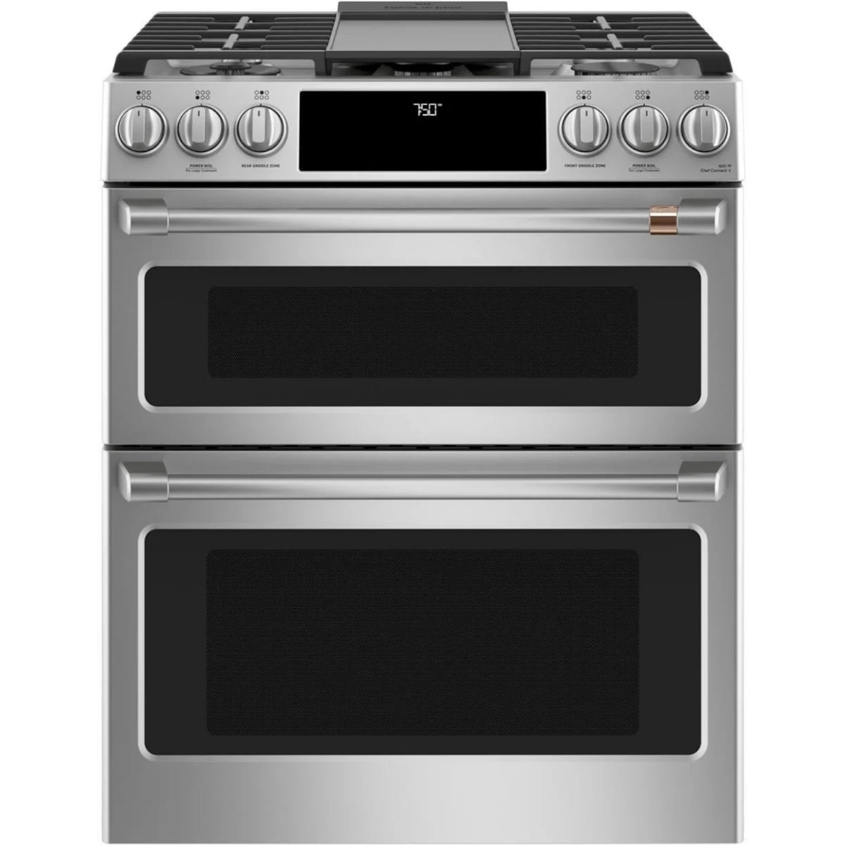 GE Stove 6 Burner Mabe 30" Cafe CGS750P2MS1 Double Oven