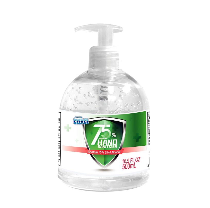 CLEACE Hand Sanitizer Gel 500ML 75% Alcohol