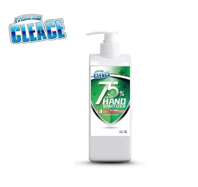 CLEACE Hand Sanitizer Gel 1L 75% Alcohol
