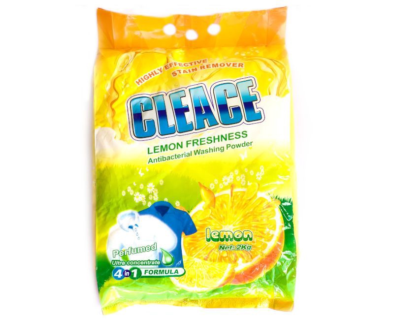 CLEACE Soap Powder 2KG Lemon ANTI-BACTERIAL