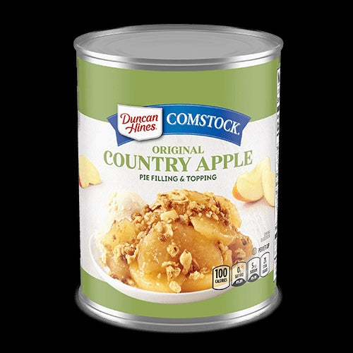 DUNCAN HINES Comstock Country Apple Pie Filling & Topping 21OZ 595G