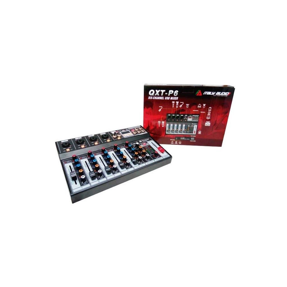 ITALY AUDIO PRO Mixer QXT-P6