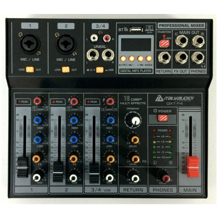 ITALY AUDIO PRO Mixer QXT-P4