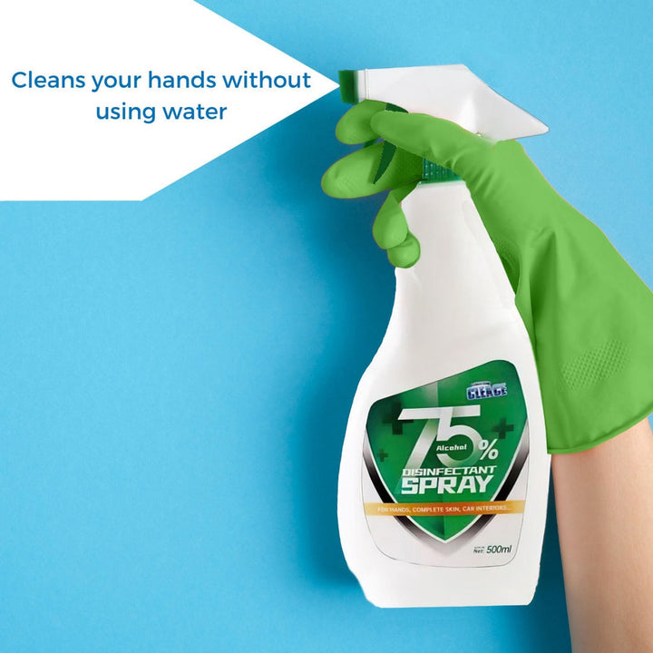 CLEACE Disinfecting Spray 75% Alcohol 500ML