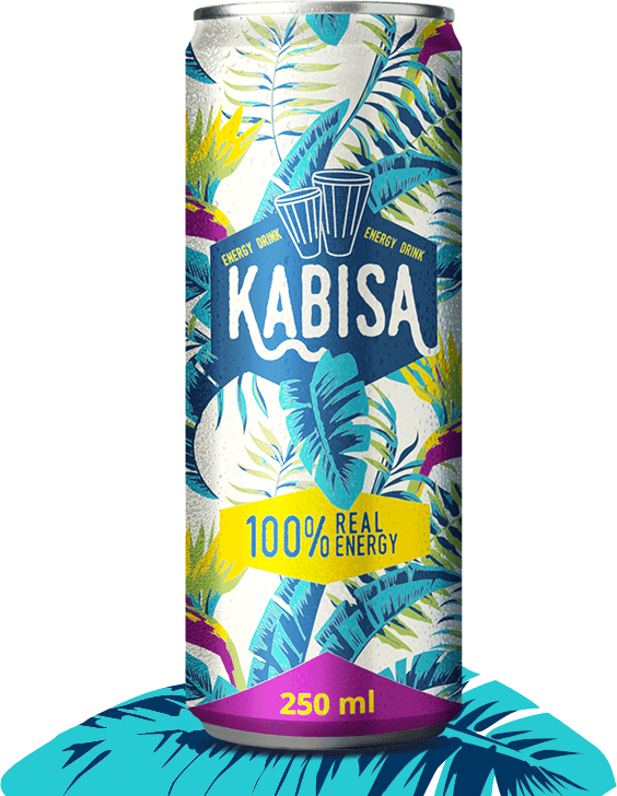 KABISA 100% Real Energy Drink 250ML 24PCS Case
