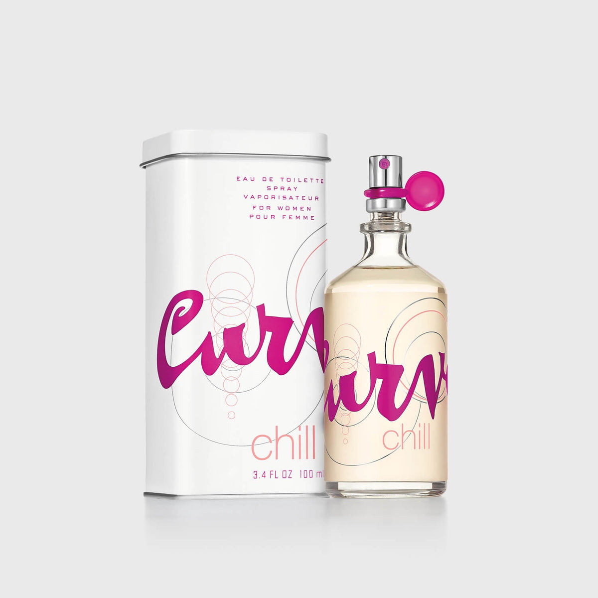 CURVE BY LIZ CLAIBORNE Fragrance Women Curve Chill Cologne 3.4OZ