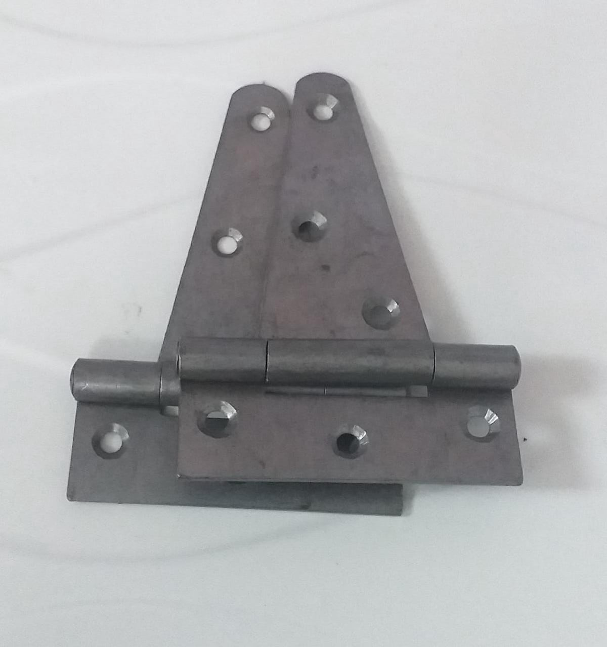 Tee Hinges 4" Heavy Imported Chrome Pair