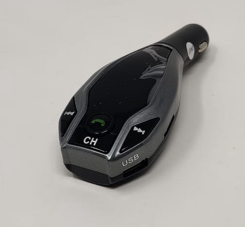Modulator Car Kit Wireless X7 Bluetooth 2 Side Button Black Box