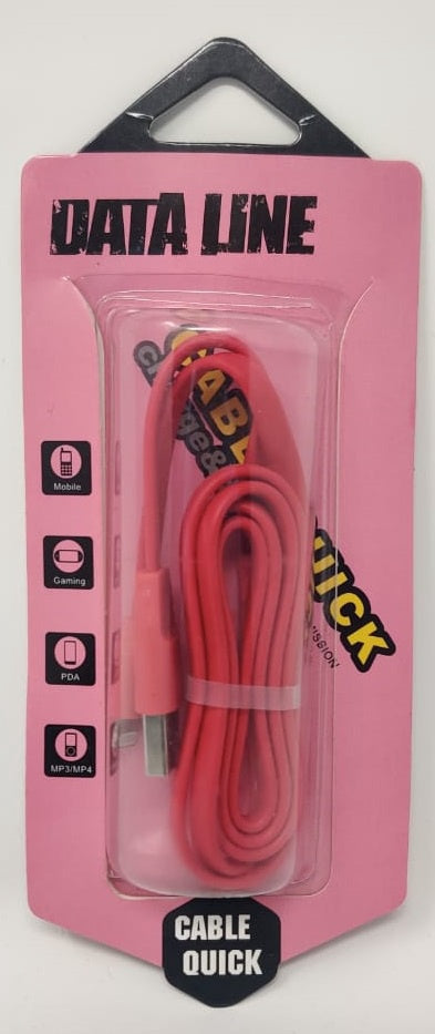 GENERIC USB Cable Lighting Data Line Rubber Super Speed Fashion Quick