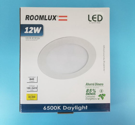 ROOMLUX Light LED Panel 12W B29705 Round 6500K
