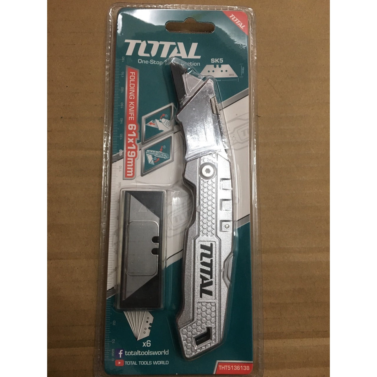 TOTAL Knife Folding THT5136138