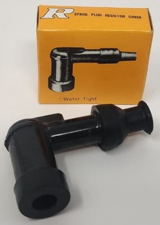 M/CYCLE Spark Plug Cap Bend LD-10F (S-1065) Water Tight R Resistor Cover
