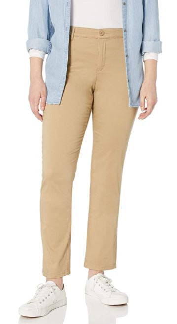 GLORIA VANDERBILT Pants Women Khaki Anita Straight Average
