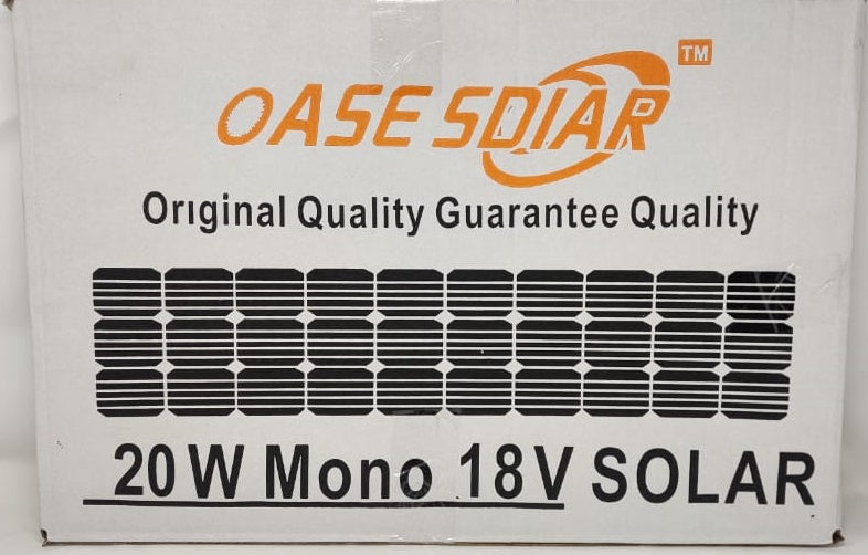 Solar Panel Oase Sdiar 20W 18V Mono