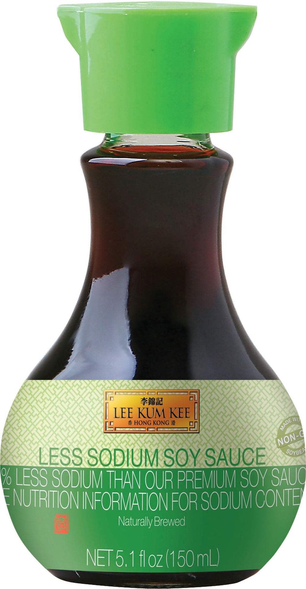 LEE KUM KEE Less Sodium Soy Sauce 5.1OZ 150ML