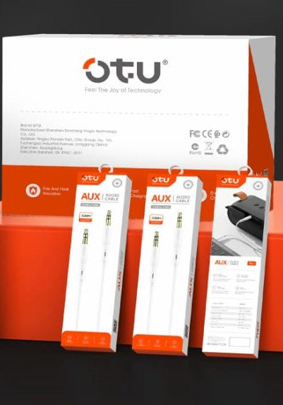 OTU Lead 1 3.5MM Male Stereo to 1 3.5MM Male Stereo X03-M