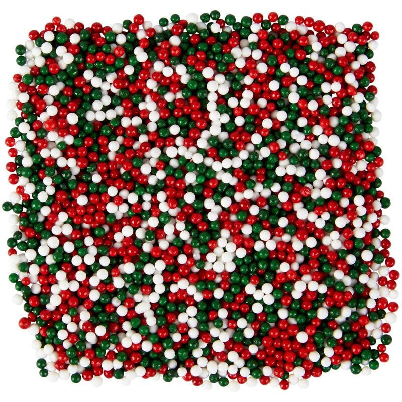 WILTON Baking Sprinkles Nonpareils Holiday 4.7OZ 133G 710-7650