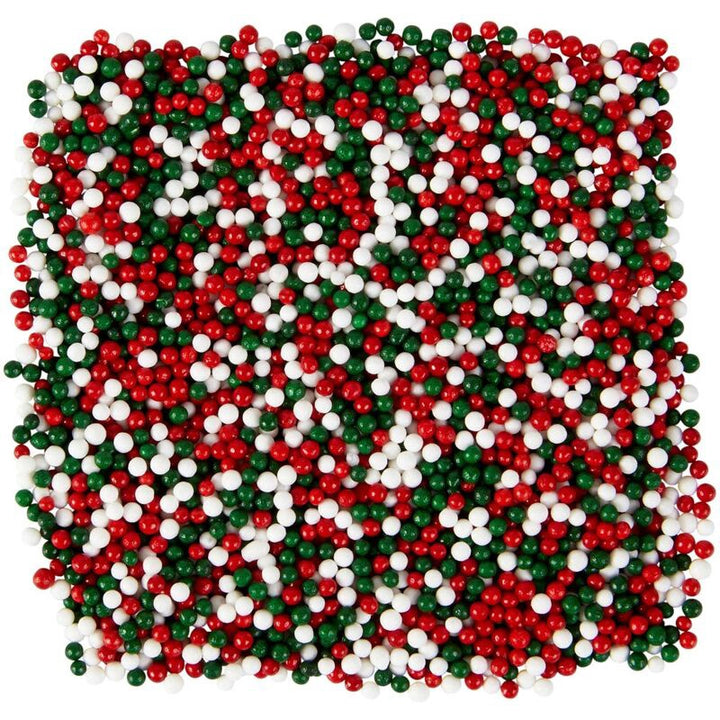 WILTON Baking Sprinkles Nonpareils Holiday 4.7OZ 133G 710-7650