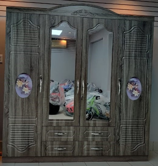 Wardrobe Quad with Mirror 9525-4