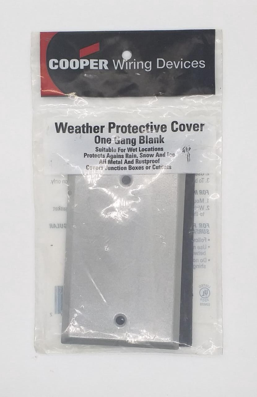COOPER Cover Only 2X4 S1987 Metal Blank