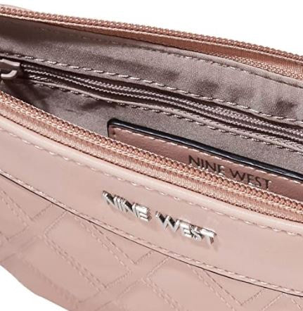 NINE WEST Bag Tinsel Wristlet Blush
