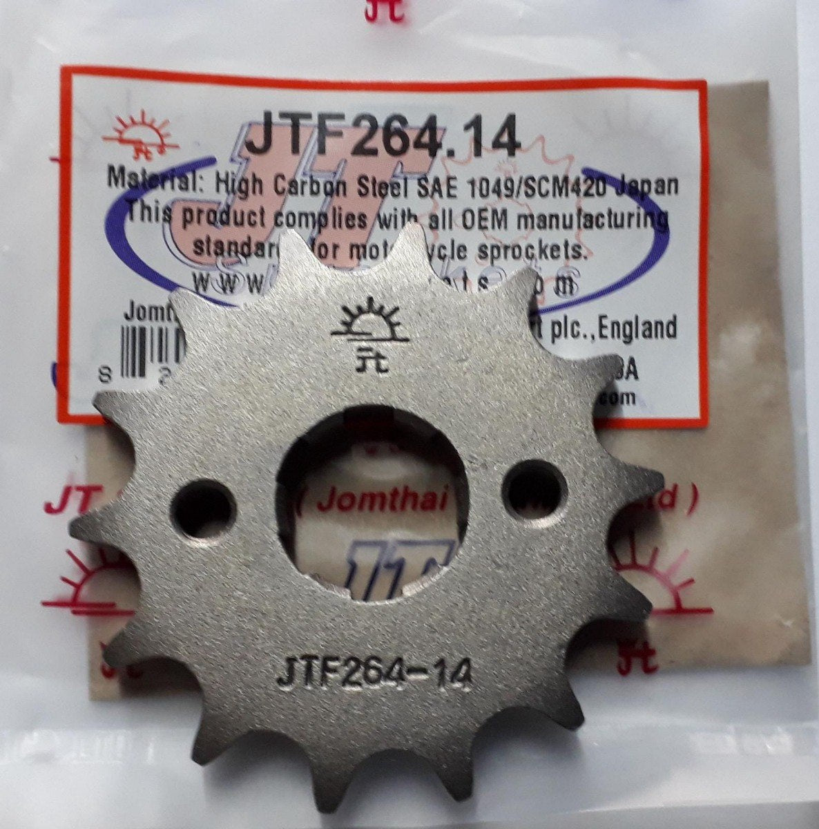 JT M/CYCLE Sprocket JTF264.14 Front CUB90 2241A-C25