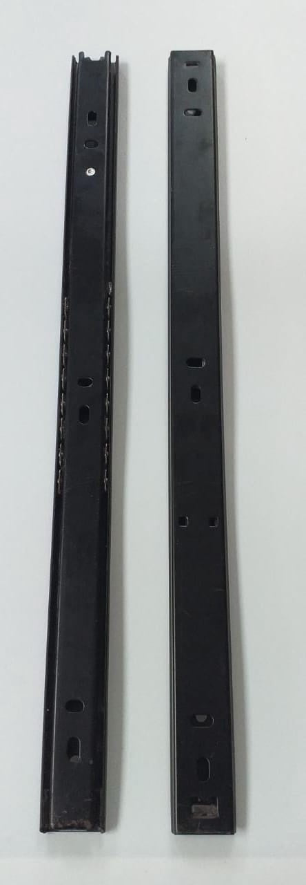 Drawer Slide 15" Blk 2 Way W/BALL