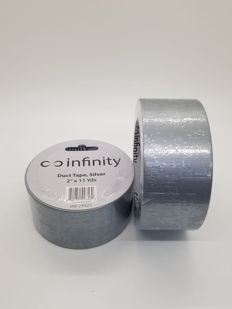 INFINITY Tape Duct Silver 2" X 11 Yds INF39321