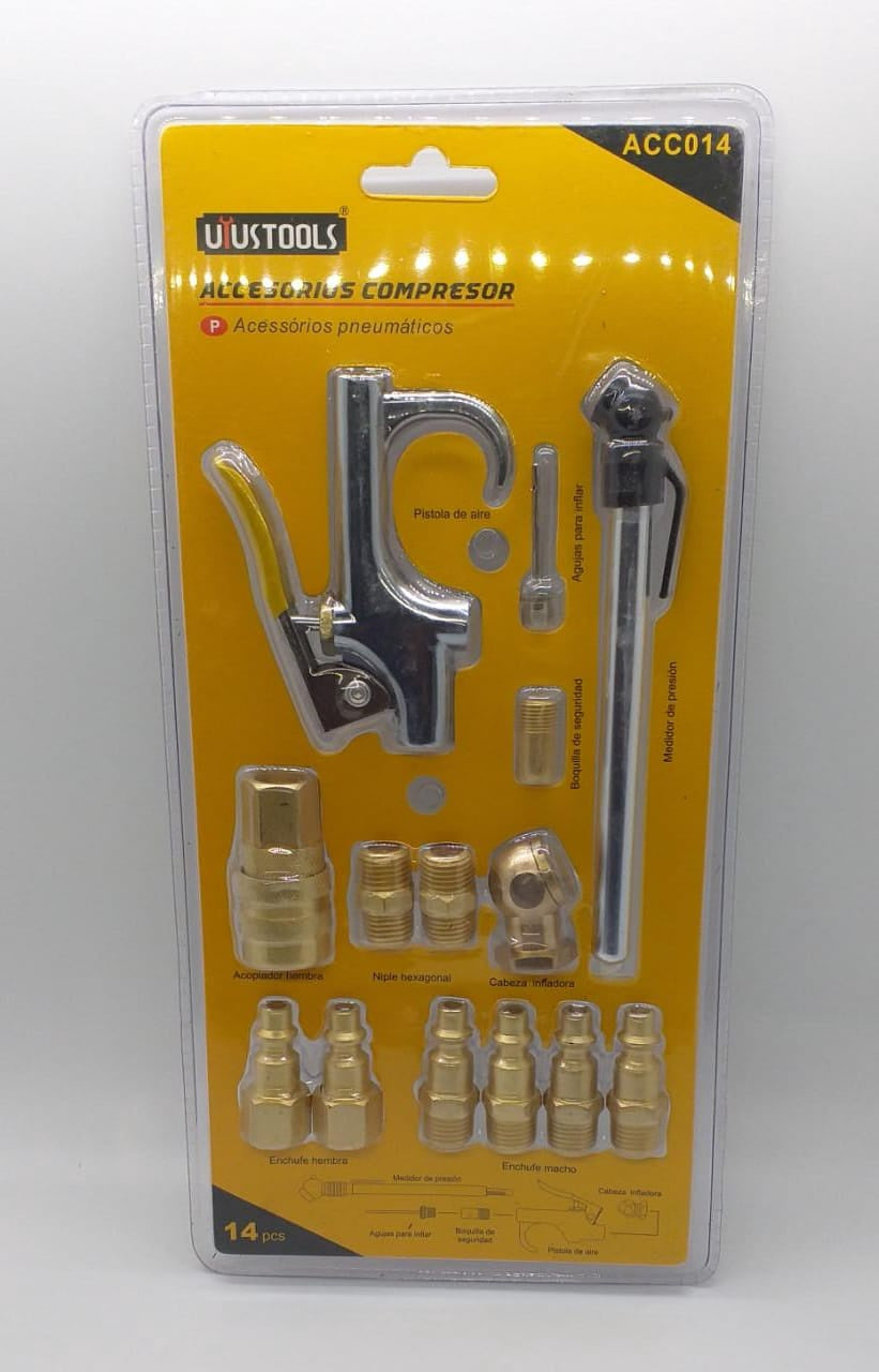 USTOOLS Air Accessory Set 14PCS #ACC014