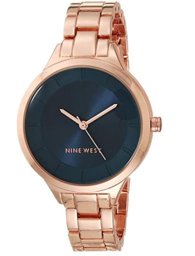 NINE WEST Watch Women's Bracelet Rose Gold 2224NVRG