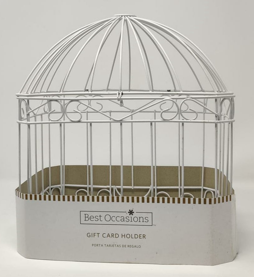 Party Best Occasions Gift Card Holder White 120-037