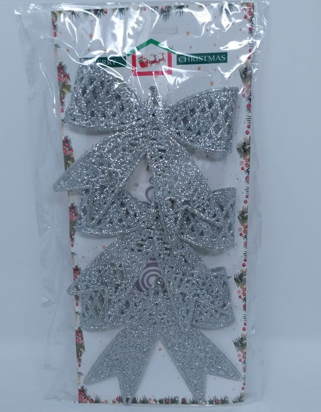 Christmas Decorations Bows LY238 3PCS Pack