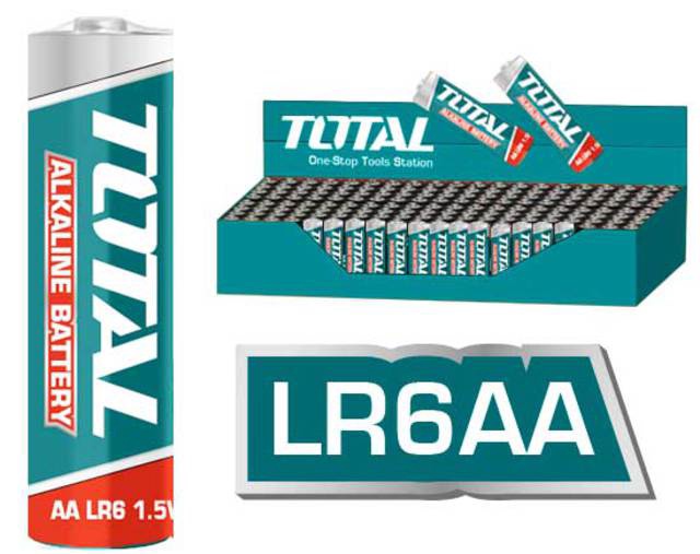 TOTAL Battery Aa Alkaline THAB2A01 4PCS Pack