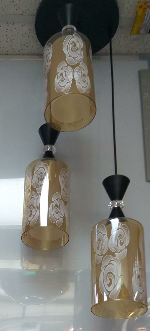 Light Fixture Pendant 3-BULB 6827-3