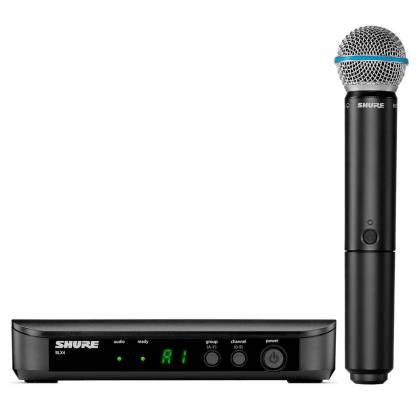 SHURE Microphone Kit BLX24B58H9 Cordless
