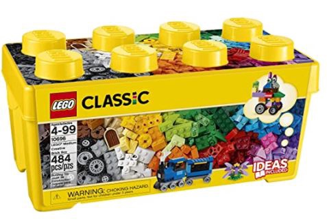 LEGO Toy Classic Brick Box Creative Kit (484 Pieces) 10696
