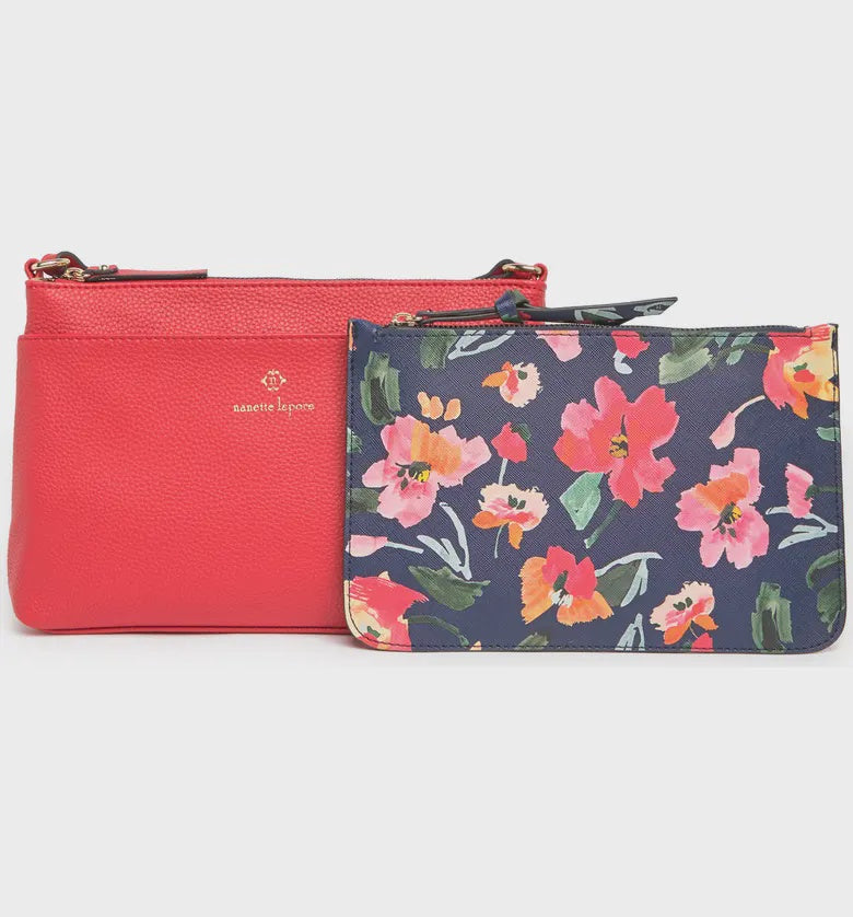 NANETTE LEPORE Bag Crossbody Chili W/POUCH