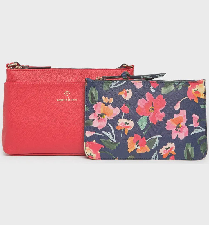 NANETTE LEPORE Bag Crossbody Chili W/POUCH