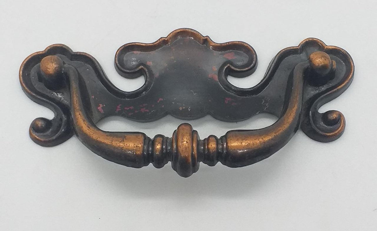Draw Handle Antique Bronze 4" Pull Design #23