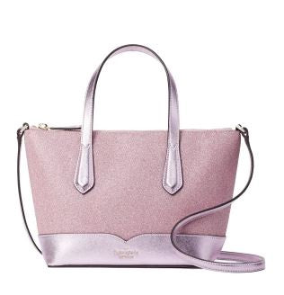 Bag Kate Spade New York Satchel Lola Glitter Rose Pink