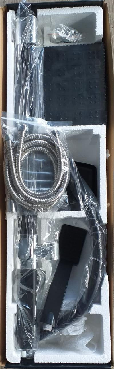 Shower & Tub Mixer Multi Func 18-108 W/H/HELD / Black