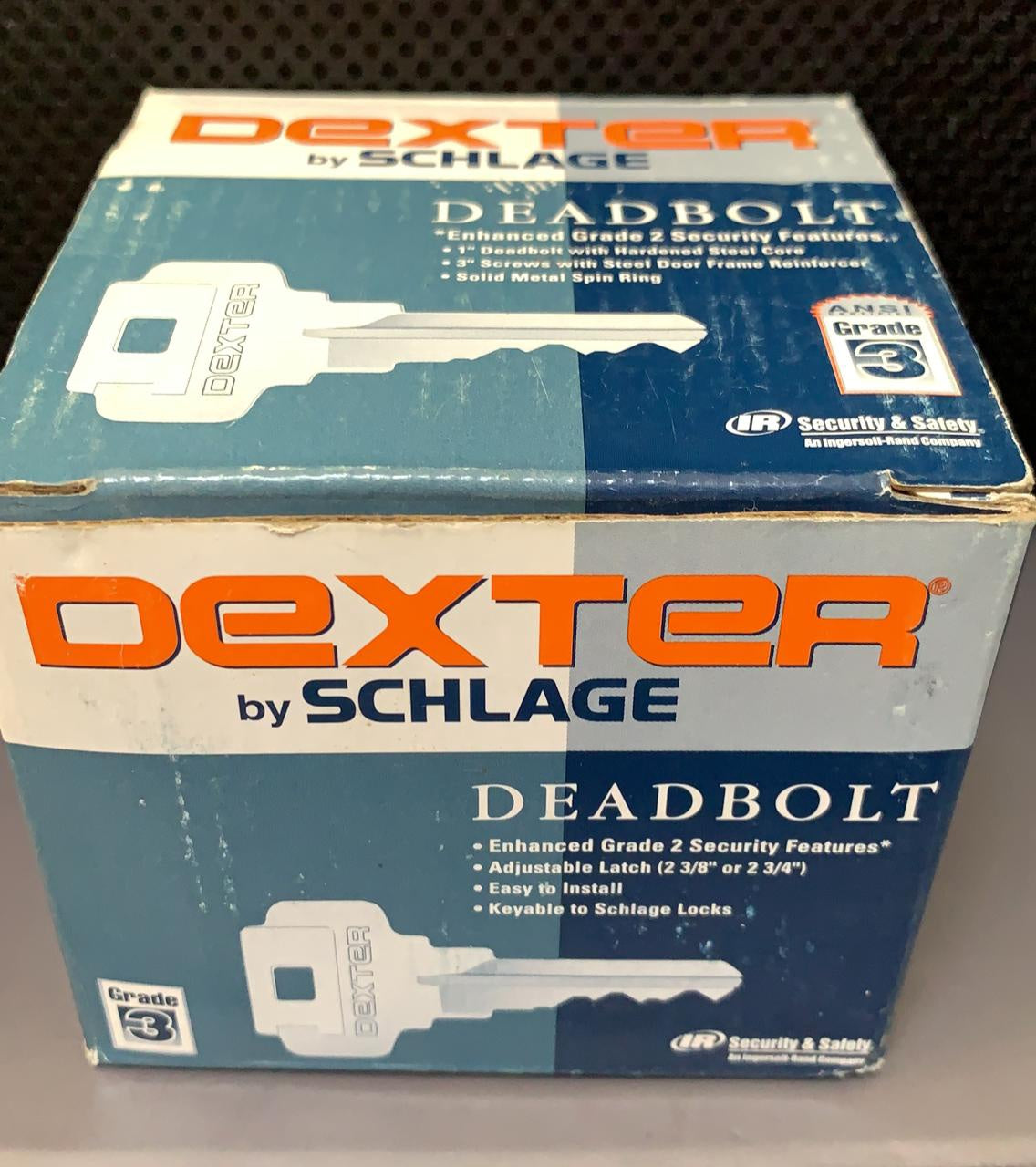 SCHLAGE Lock Deadbolt Dexter Single #3050085